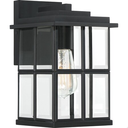 Quoizel Mulligan Outdoor Wall Lantern MGN8406MBK
